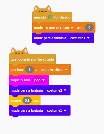 para clicar nela faz esse codigo