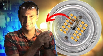 Como consertar lâmpadas LED