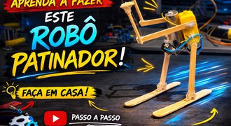 Como fazer um robô patinador