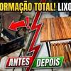 Reaproveitando churrasqueira velha