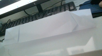 Avião Rodopio (De papel, claro)