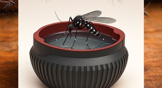 Armadilha 3D Para Mosquito Da Dengue