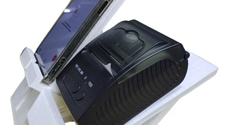 Suporte para celular e mini impressora para apps de delivery e Caixa
