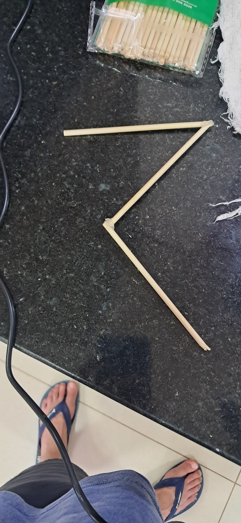 1- repita o último processo até ficar com o formato de Estela de 5 pontas.