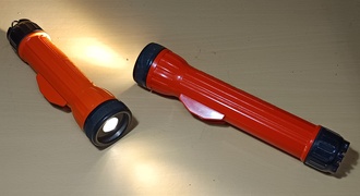 Modernização de lanterna vintage