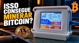 O Transformei Um ESP32 Em Minerador