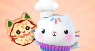 Pizza da Cake casa mágica da Gabby