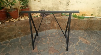 Cavalete de aço robusto