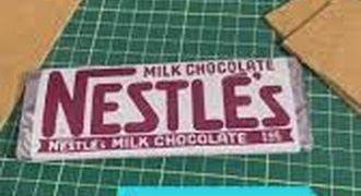 Reprodução de Chocolate Nestlé da Segunda Guerra Mundial