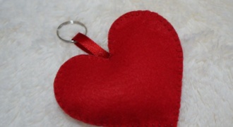 🧵 CHAVEIRO DE FELTRO