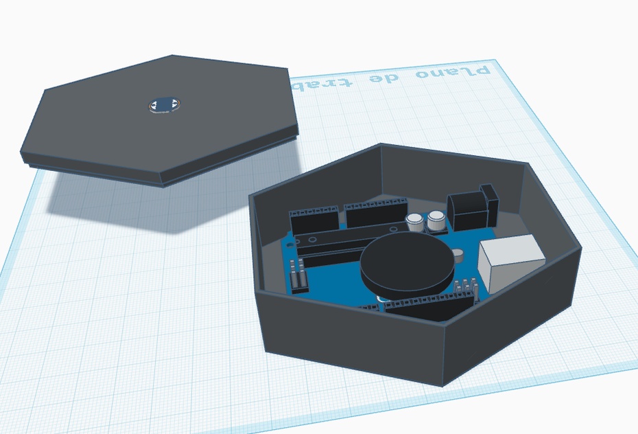 sensor (não importa a posição do alto falante(piezo))