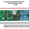 Ligação de Sonoff Dual para Motor