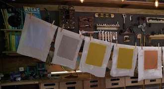 Papel reciclado colorido