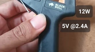 Pistola de cola quente USB