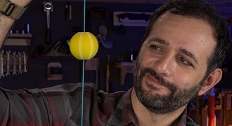 Bola que desafia a gravidade