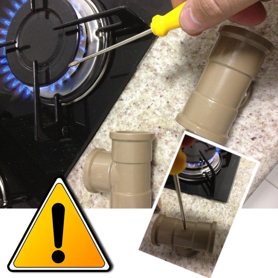 Primeiro, vamos furar os trucks na parte de cima bem no meio, assim como na imagem. Eu furei aquecendo a chave de fenda no fogão, mas pode furar com furadeira também, o importante é o tamanho do furo ser do tamanho do parafuso grande que vai passar por ele.