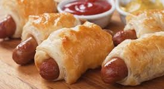 enroladinho de salsicha