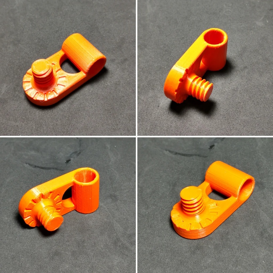Junta da parede. Junta utilizada para conectar a estrutura da luminária a peça acoplada na parede ou outra superfície. Permite que a luminária seja rotacionada em torno de um eixo.