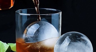 Bola perfeita de gelo