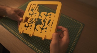 Suporte Para Chaves "Mi Casa Es Su Casa"