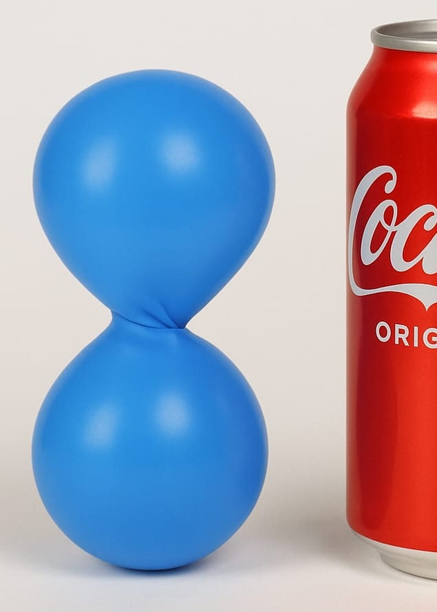 1-Peque o balão e coloque entre o dedo polegar, e médio separando em duas.
2-Depois de apertar pelo meio e separar em duas partes comece a girar ela.
3-Gire ela até quando soltar não voltar ao normal ou que parece que vai estourar por já estar com o plástico muito esticado e duro.
4-Coloque o no chão e pisa com tudo nela com chinelo ou tênis, atenção não faça descalço  para não correr algum risco!