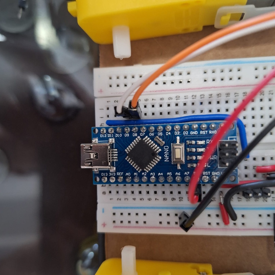 *Conexão do sensor na protoboard