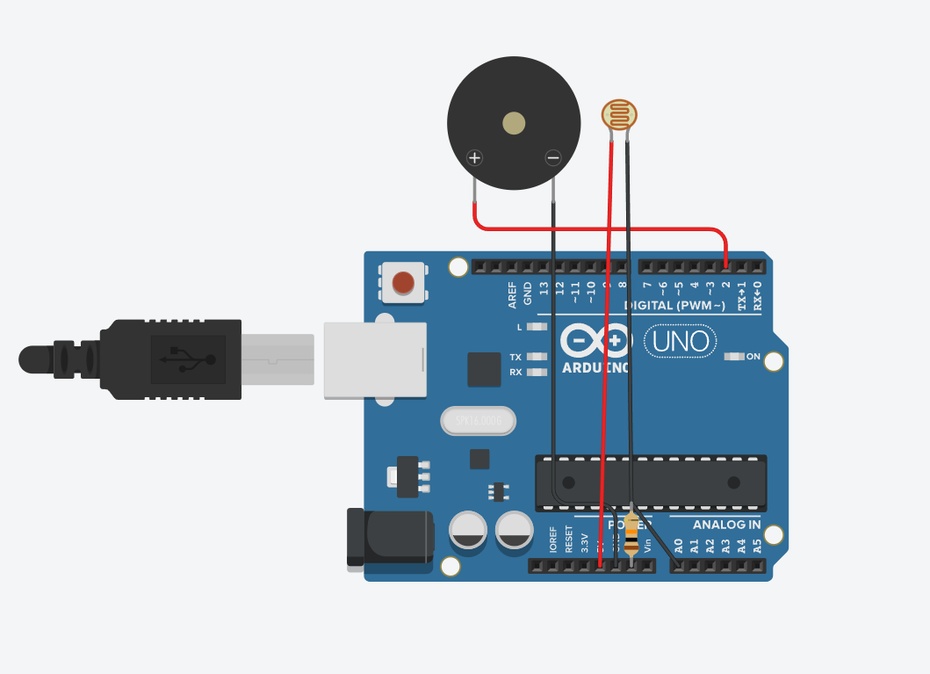 esquema eletrónico sensor