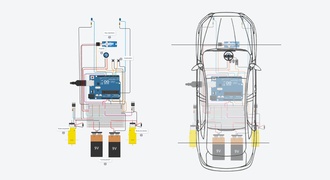 Carrinho Elétrico: Feito no Arduino.
