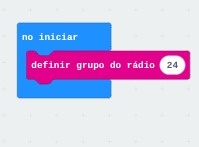 Programação do micro:bit de controle

Essa progrmação tambem pode ser sub-dividida como o método de iniciação e o resto da programação do micro:bit

Ao iniciar, o controle deve simplesmente estabelecer qual grupo de rádio ele está utilizando